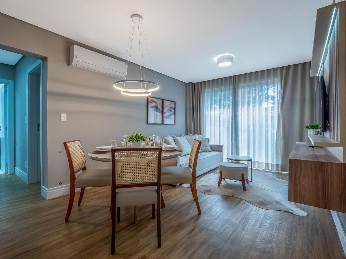 Ferienwohnung Alpes Da Montanha 203 - Ap Novo Junto Ao Centro De Gramado + Garagem Exterior foto