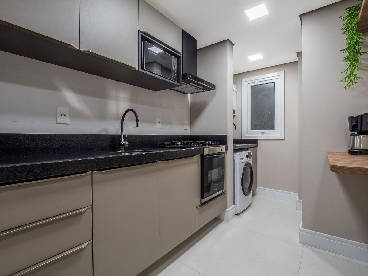 Ferienwohnung Alpes Da Montanha 203 - Ap Novo Junto Ao Centro De Gramado + Garagem Exterior foto