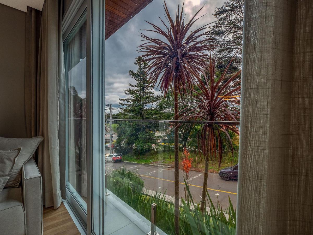 Ferienwohnung Alpes Da Montanha 203 - Ap Novo Junto Ao Centro De Gramado + Garagem Exterior foto